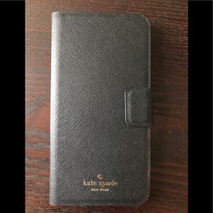 Kate Spade leather folio case iPhone 7 Plus